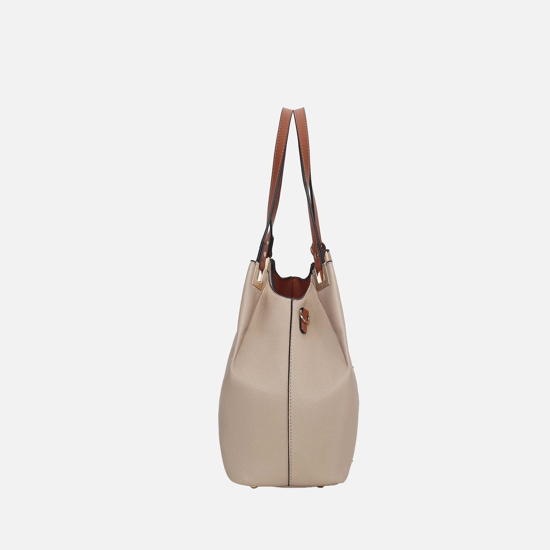 Coffee MKF Collection By Mia K Estelle Shoulder Bag