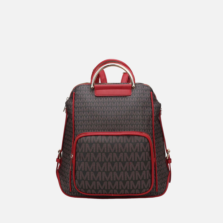 Burgundy MKF Collection By Mia K June Signature Backpack