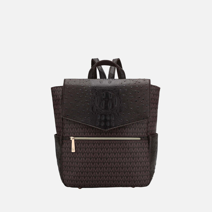Beige MKF Collection By Mia K Leidy Signature Backpack