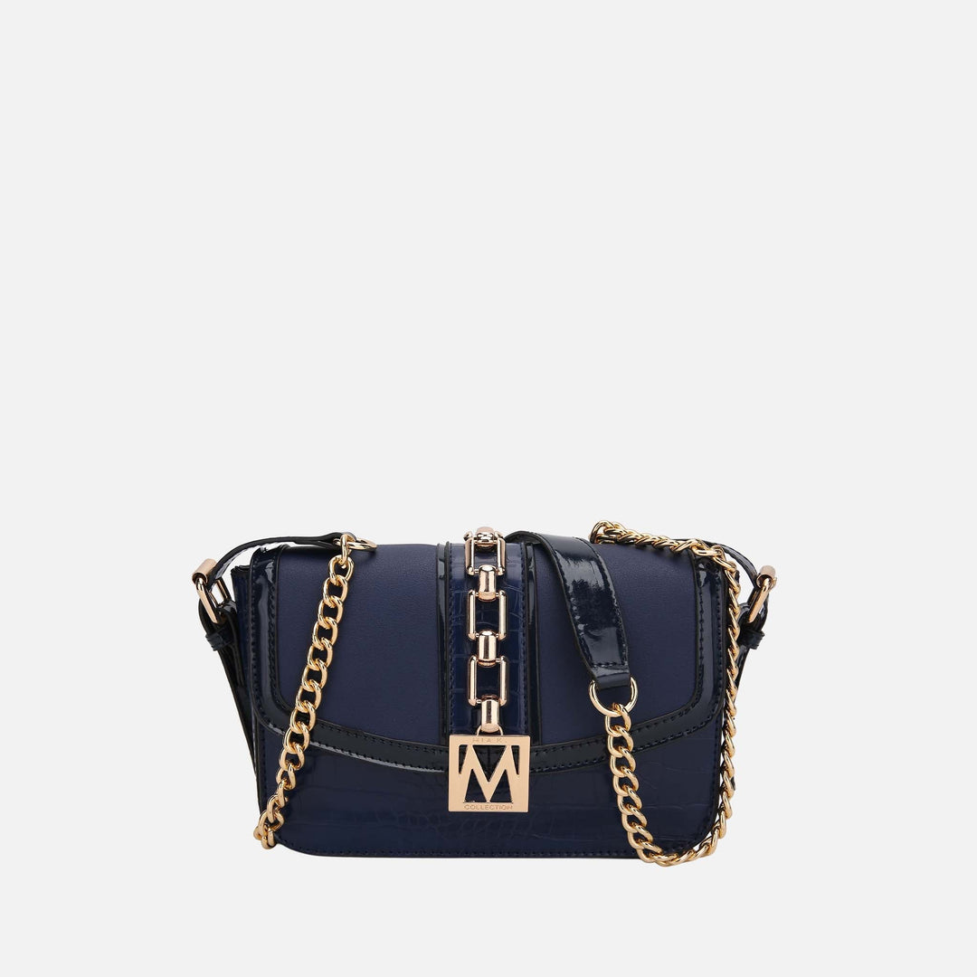 Black MKF Collection By Mia K Wendalyn Shoulder Handbag