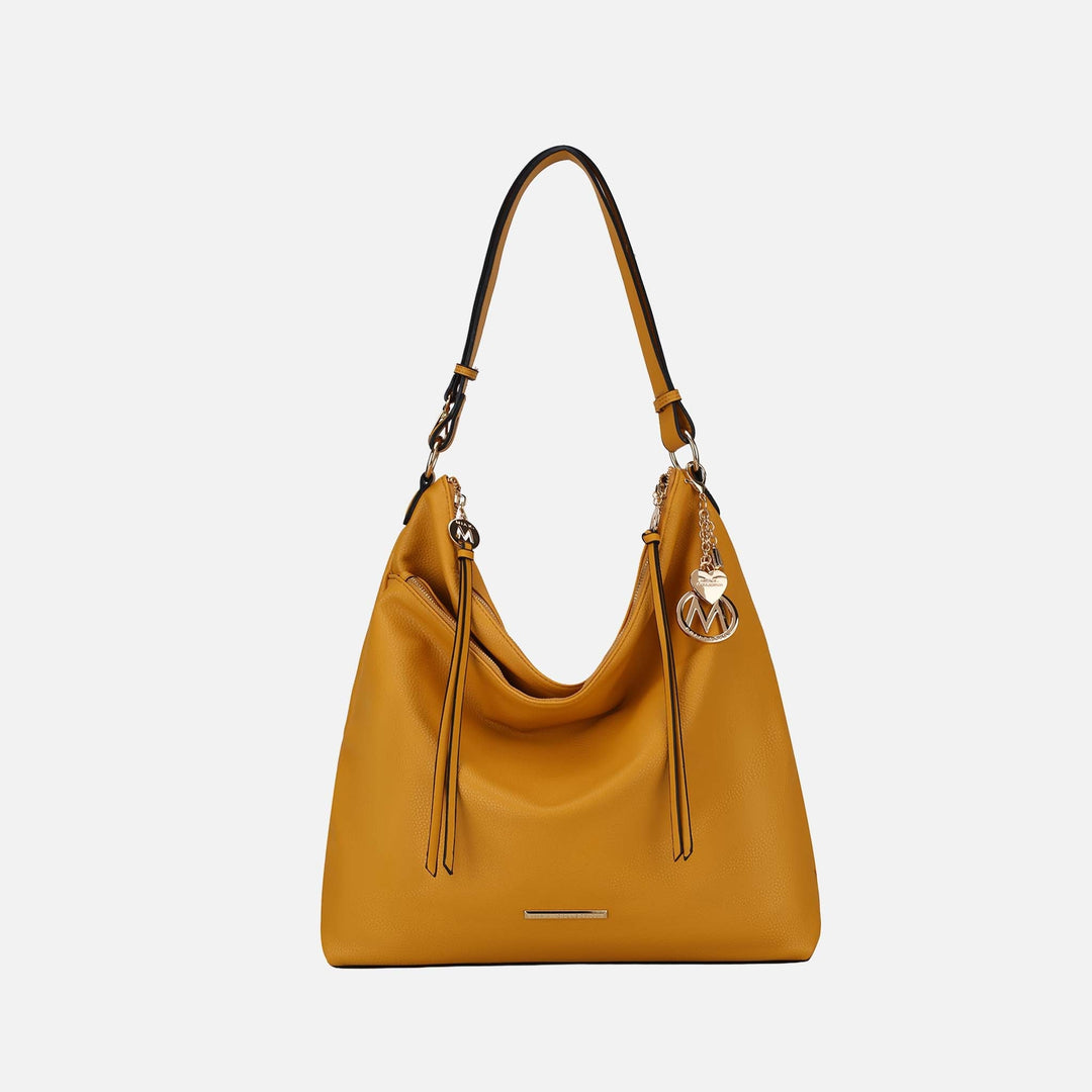 Charcoal Grey MKF Collection By Mia K Elise Hobo Bag