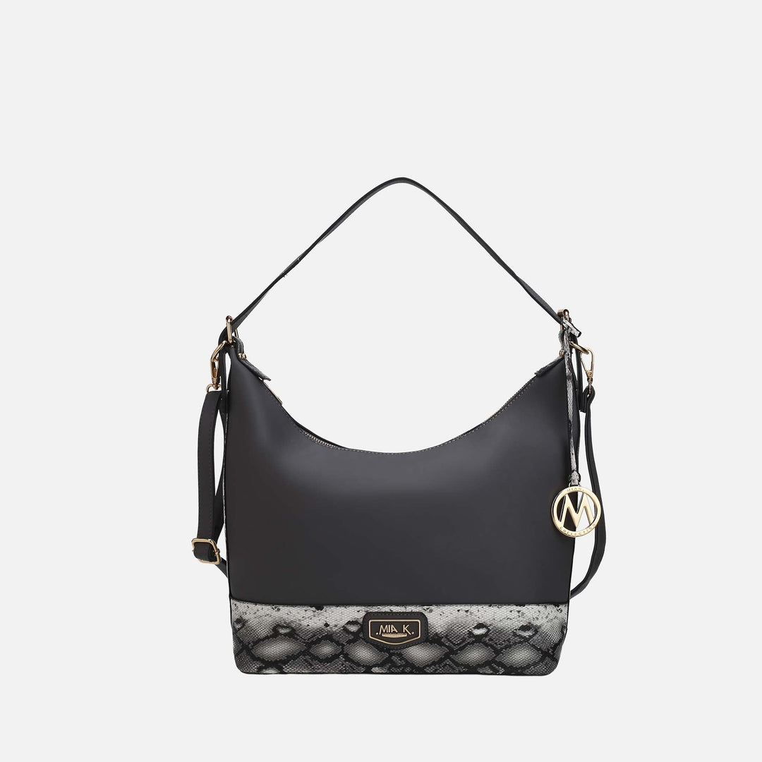 Wine MKF Collection By Mia K Diana Shoulder Bag