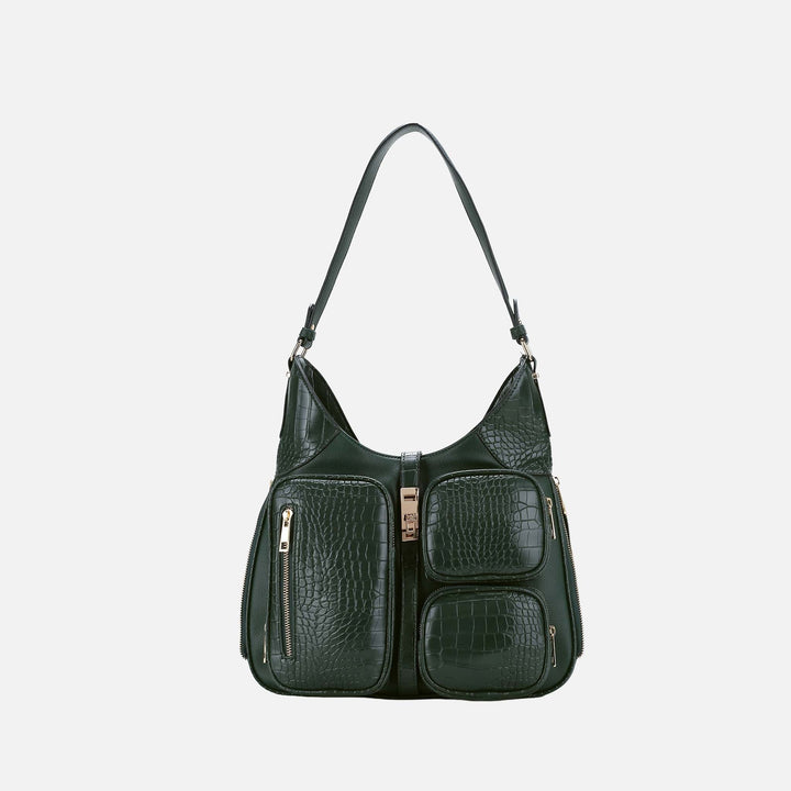 Charcoal Grey MKF Collection By Mia K Daphne Shoulder Bag
