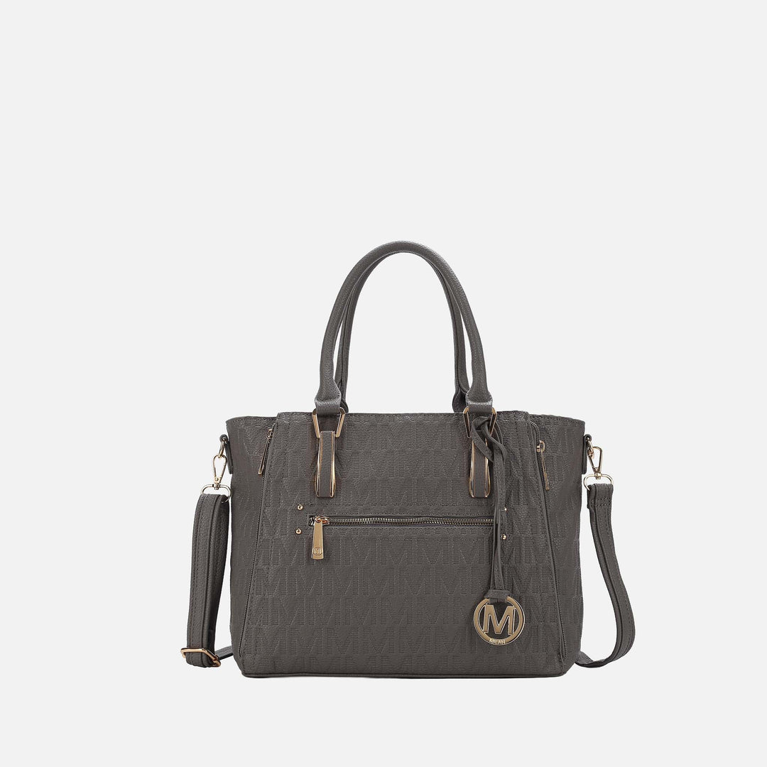 Purple MKF Collection By Mia K Cairo Signature Shoulder Bag