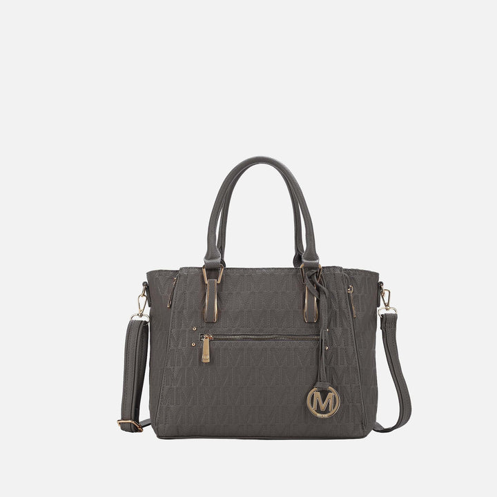 Purple MKF Collection By Mia K Cairo Signature Shoulder Bag