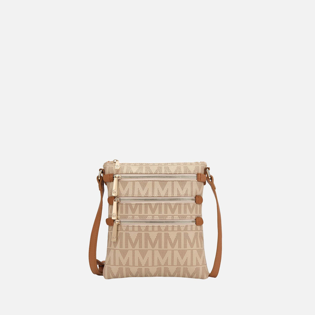 Chocolate MKF Collection By Mia K Mya Signature Crossbody Bag