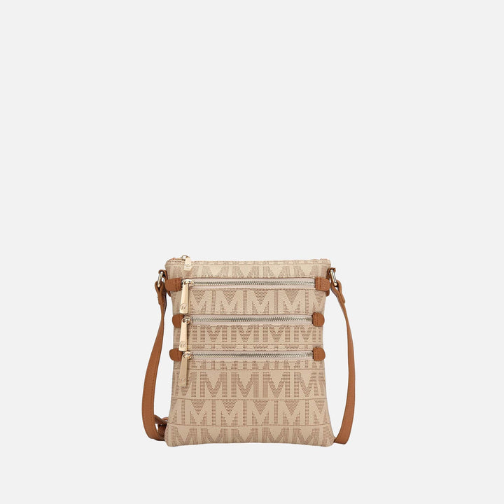 Chocolate MKF Collection By Mia K Mya Signature Crossbody Bag