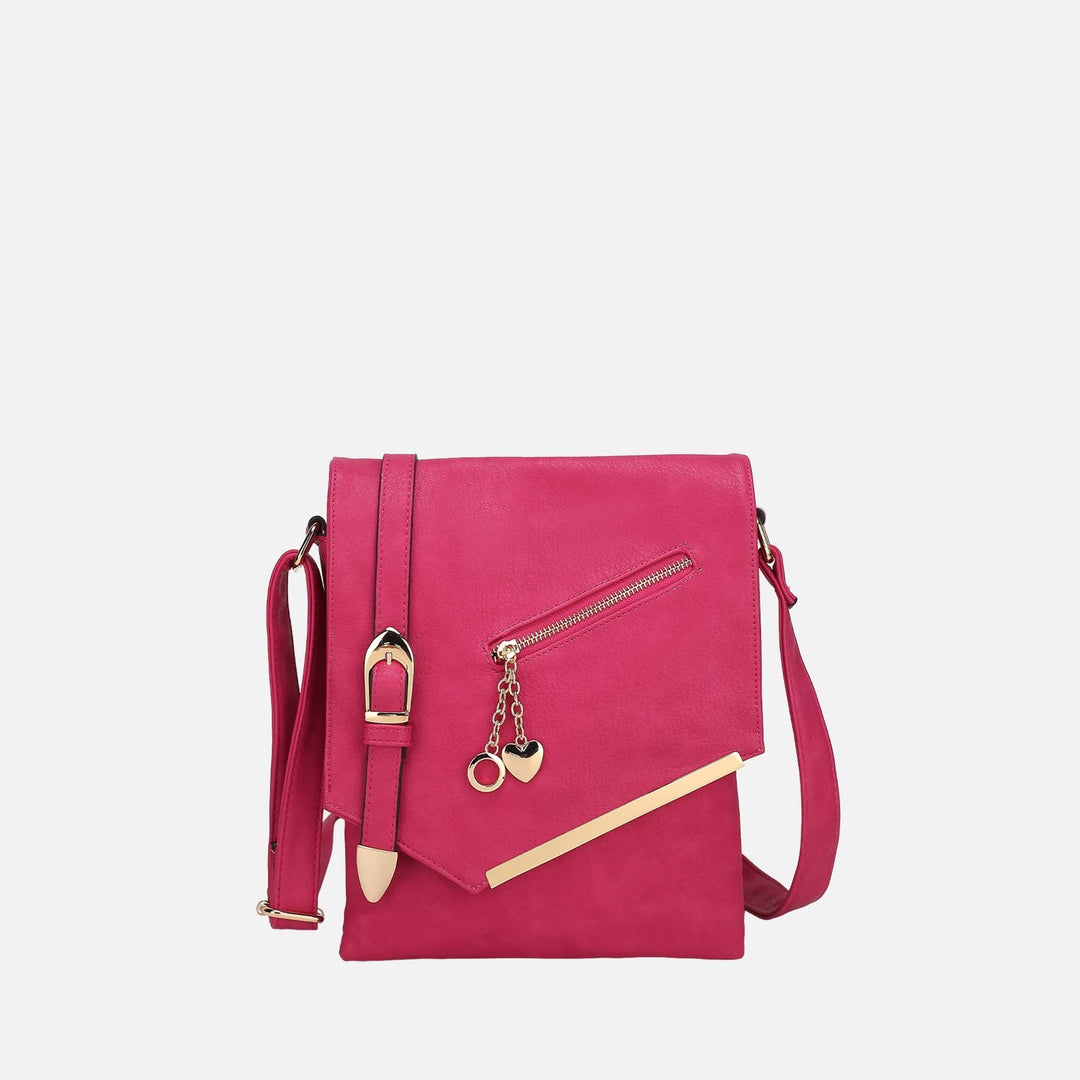 Seafoam MKF Collection By Mia K Jasmine Crossbody Bag