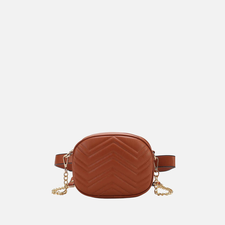 Grey MKF Collection By Mia K Shawnie Crossbody Bag