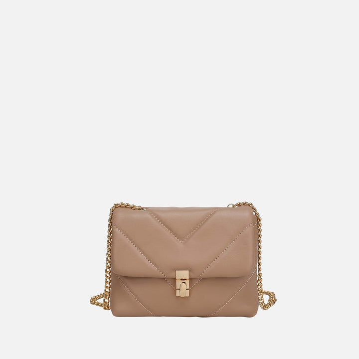 Taupe MKF Collection By Mia K Ellie Crossbody Bag
