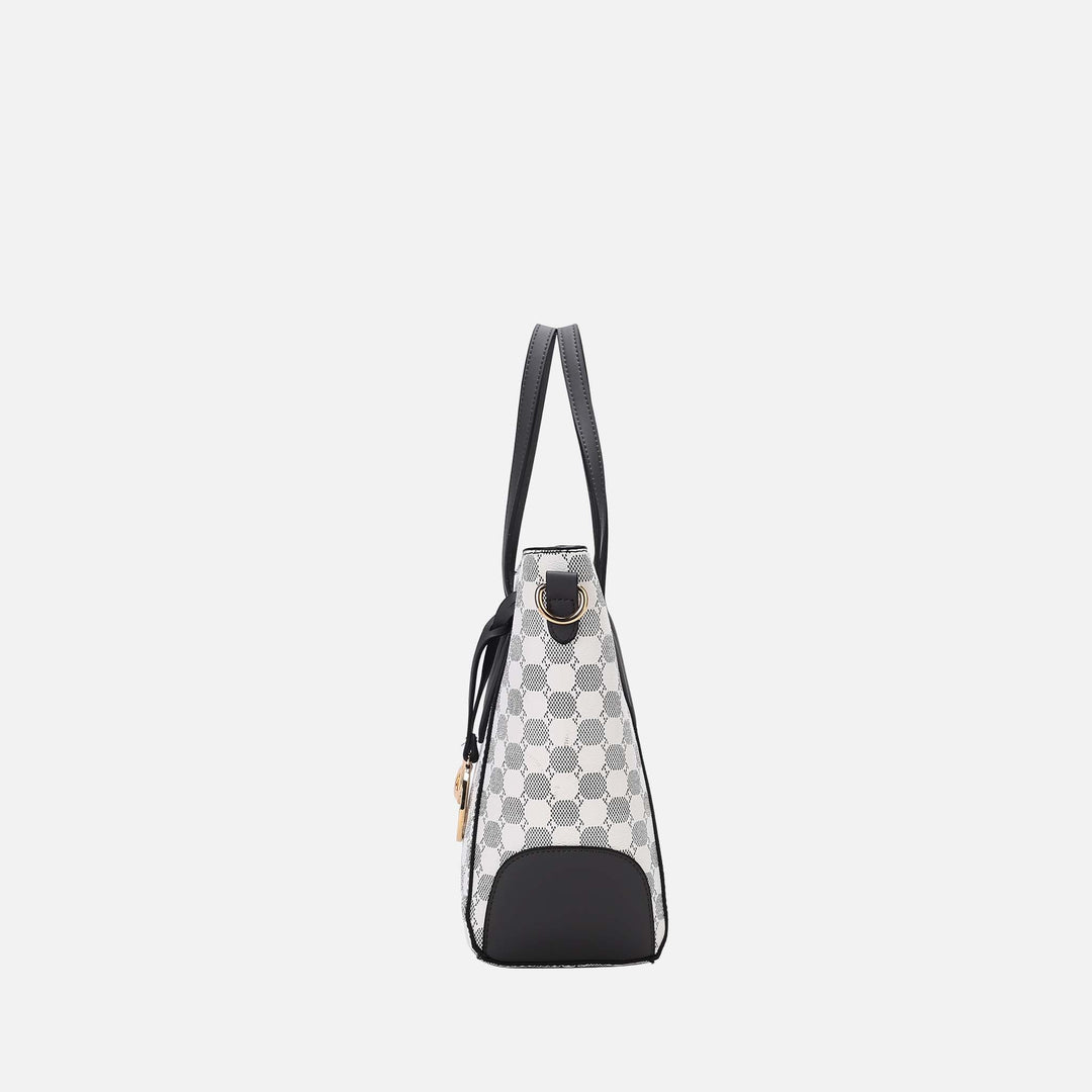 Denim Blue MKF Collection By Mia K Gianna Tote Bag And Wallet Set