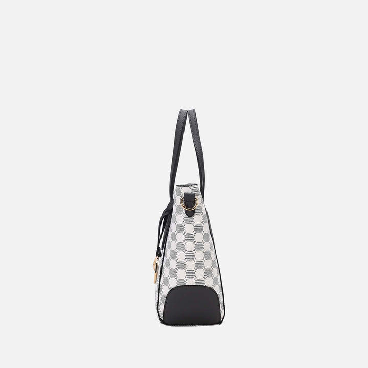 Denim Blue MKF Collection By Mia K Gianna Tote Bag And Wallet Set
