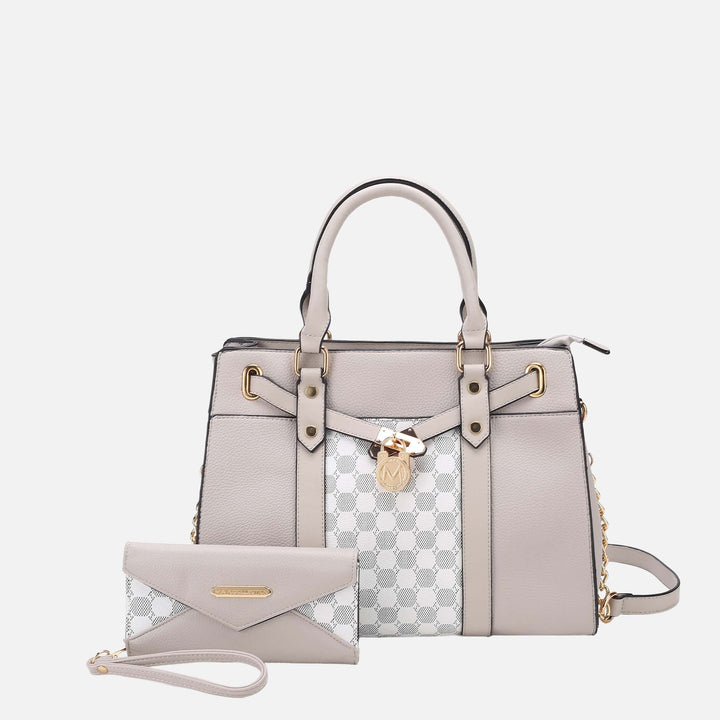 MKF Collection By Mia K Christine Shoulder Bag And Wallet Set