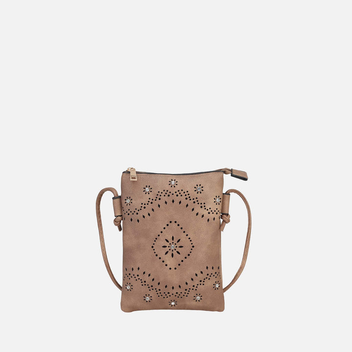 Pink MKF Collection By Mia K Arlett Crossbody Bag
