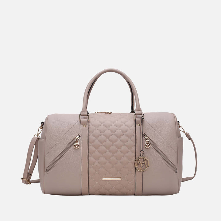Red MKF Collection By Mia K Allegra Weekender Bag