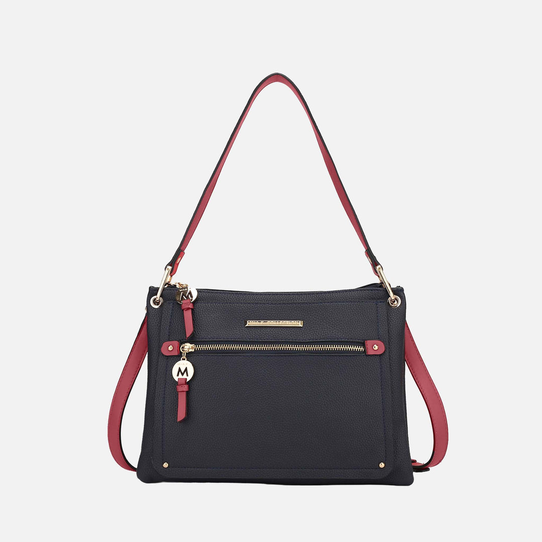 Purple MKF Collection By Mia K Aliyah Shoulder Bag