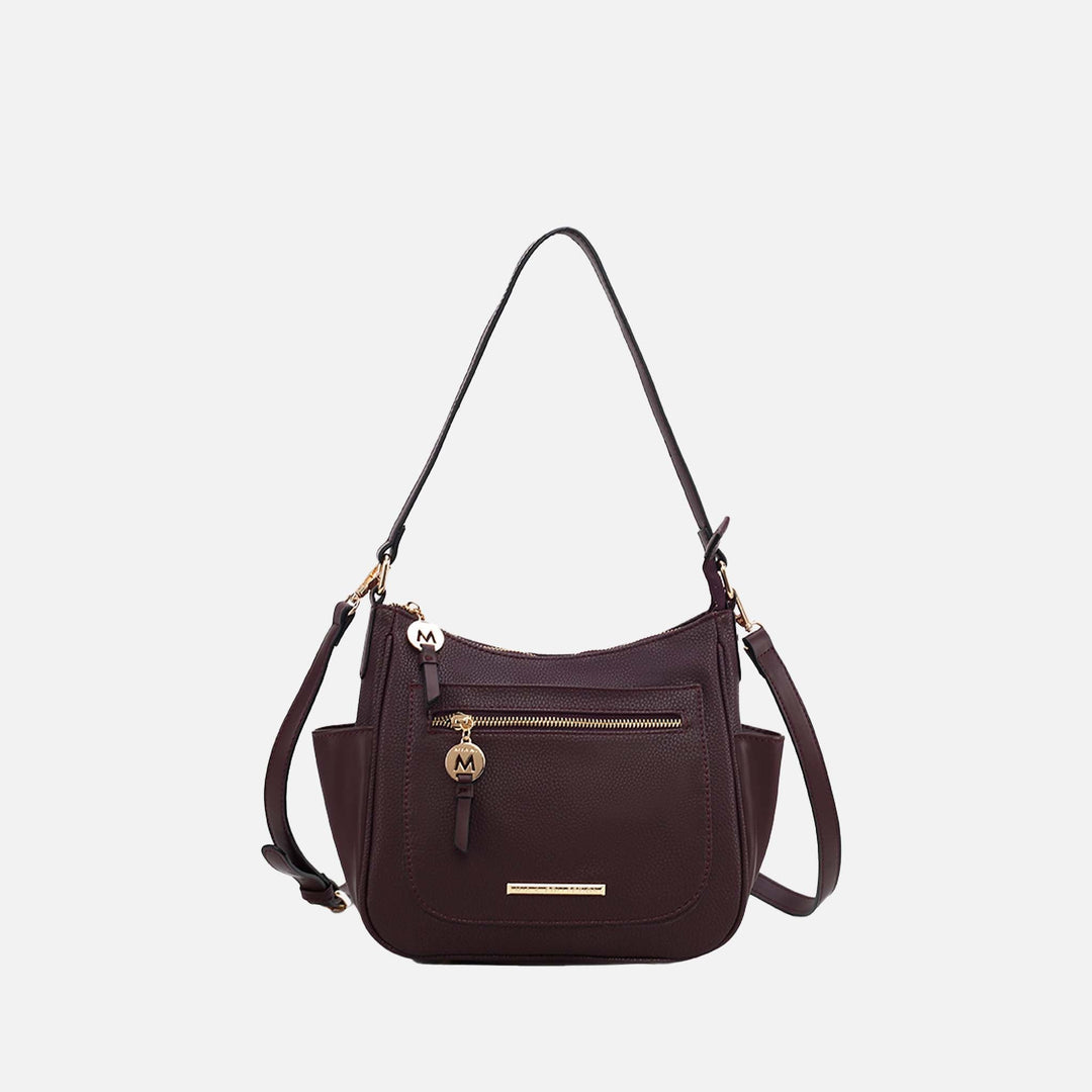 Pink MKF Collection By Mia K Wally Shoulder Bag