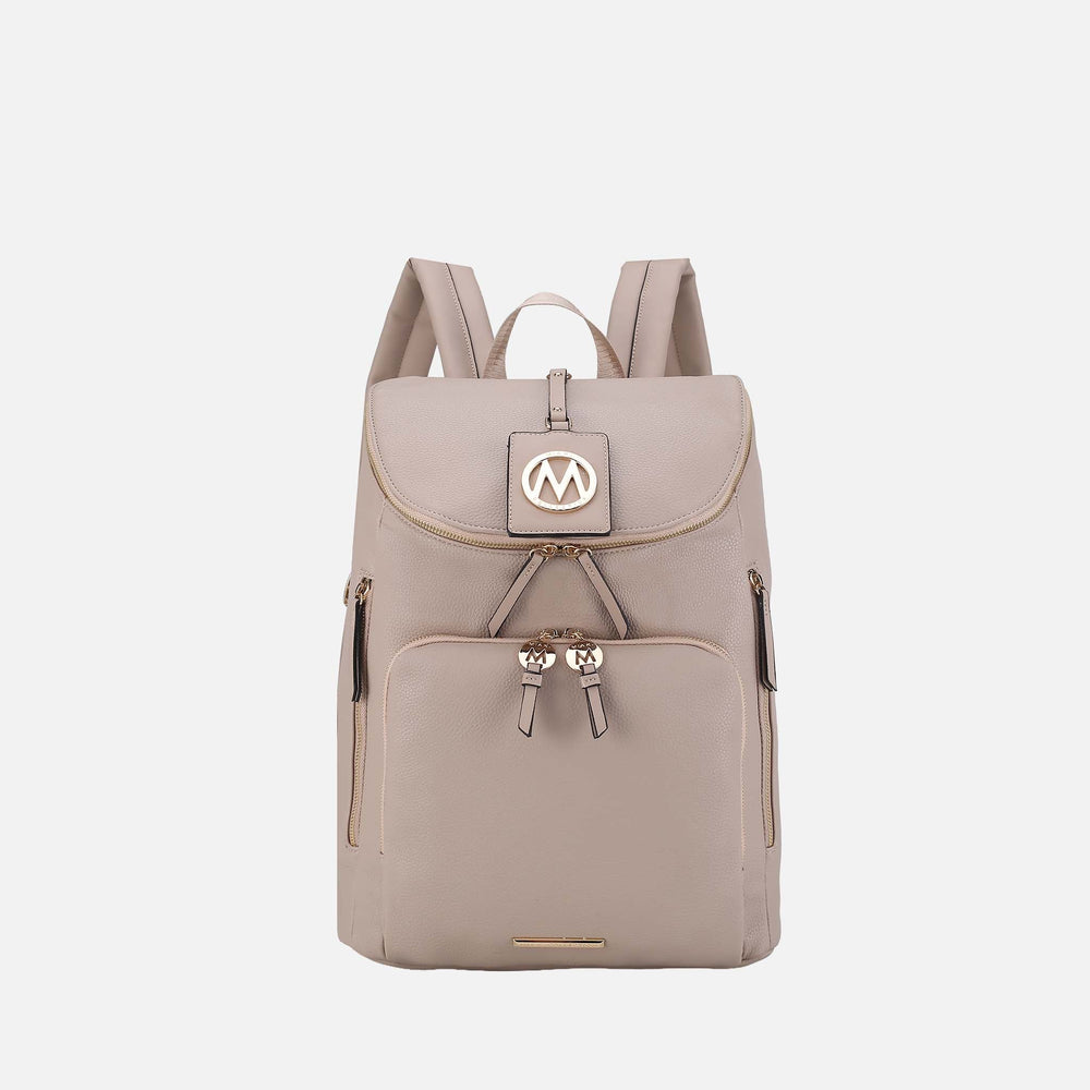 Cognac Brown MKF Collection By Mia K Angela Backpack