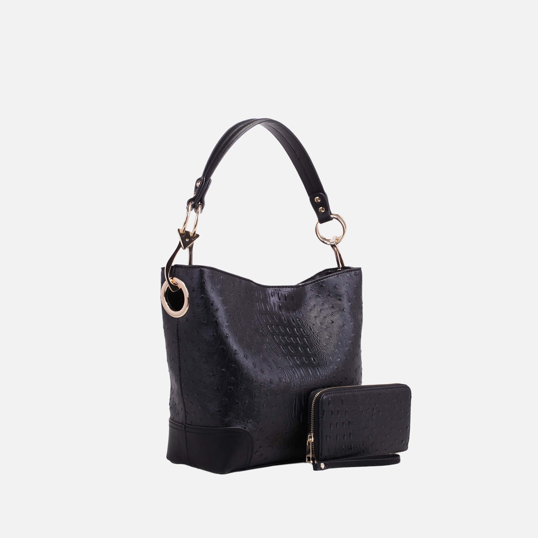 MKF Collection By Mia K Wandy Shoulder Bag And Wallet Set