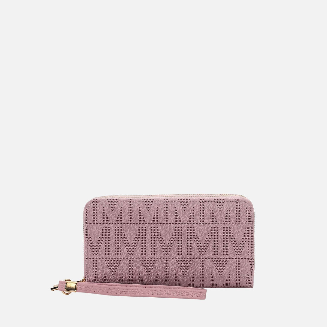 White MKF Collection By Mia K Danielle Signature Wallet