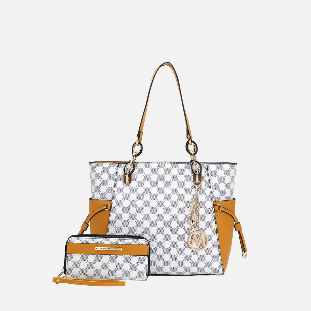 MKF Collection By Mia K Xenia Tote Bag And Set