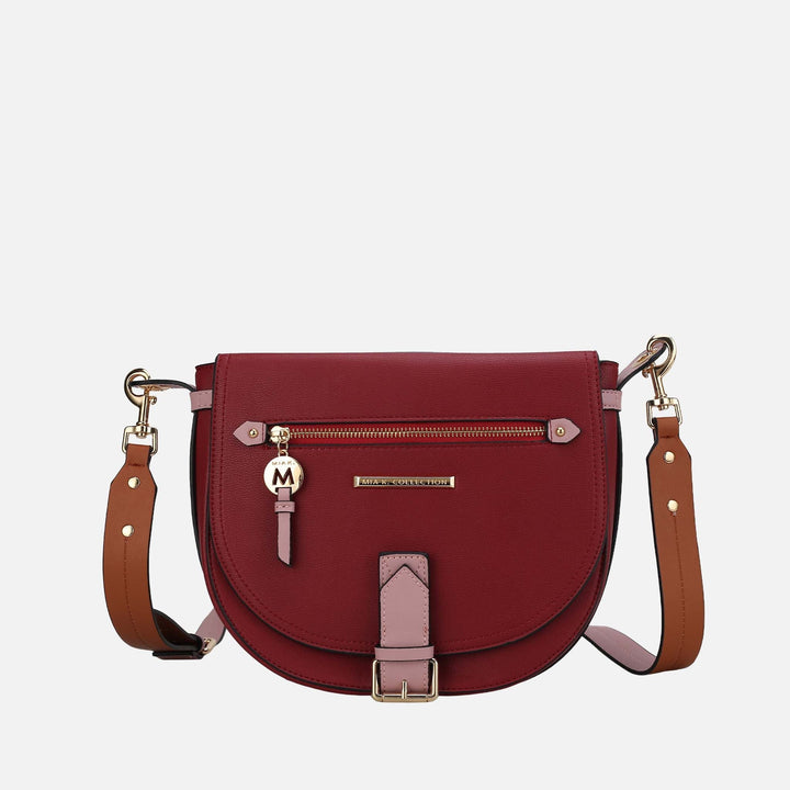 Beige MKF Collection By Mia K Drew Shoulder Bag