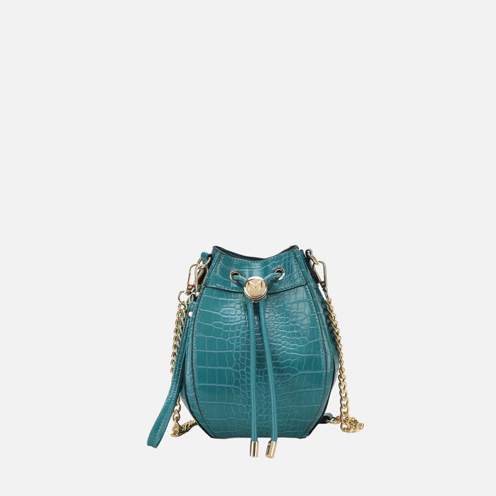MKF Collection By Mia K Cassidy Embossed Bucket Bag