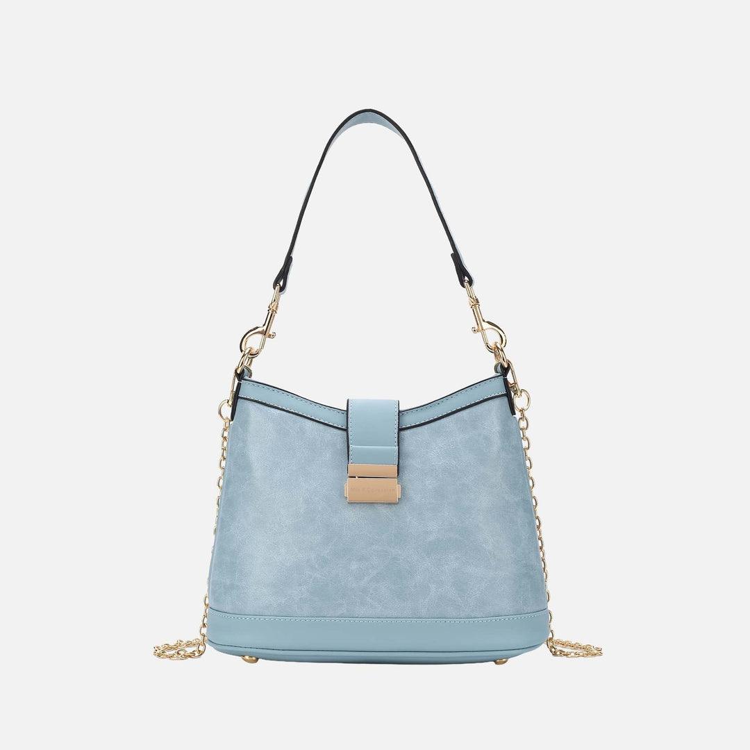 Wine MKF Collection By Mia K Pilar Shoulder Bag
