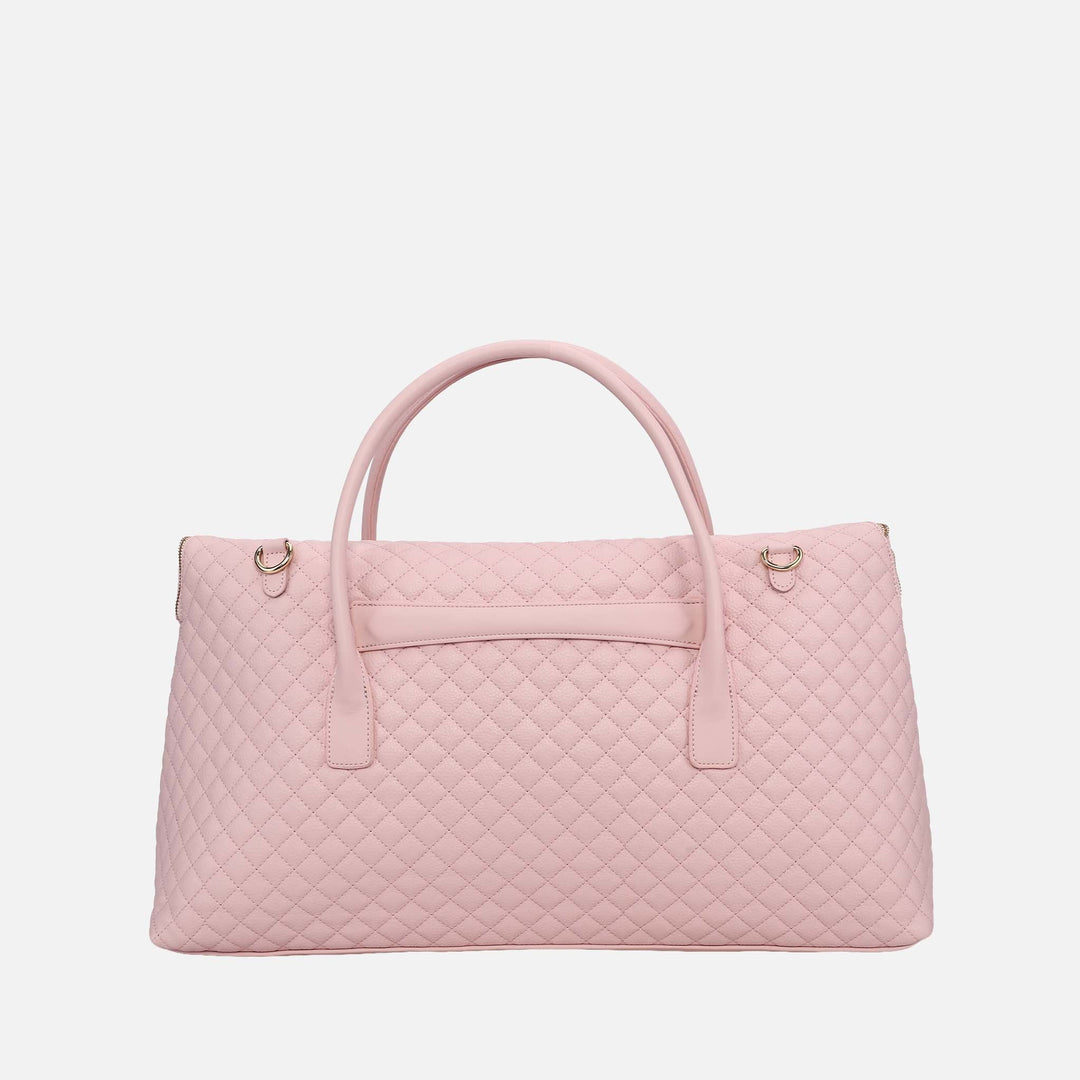 Cognac Brown MKF Collection By Mia K Eulalie Weekender Bag