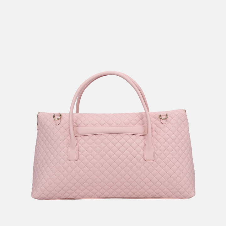 Cognac Brown MKF Collection By Mia K Eulalie Weekender Bag