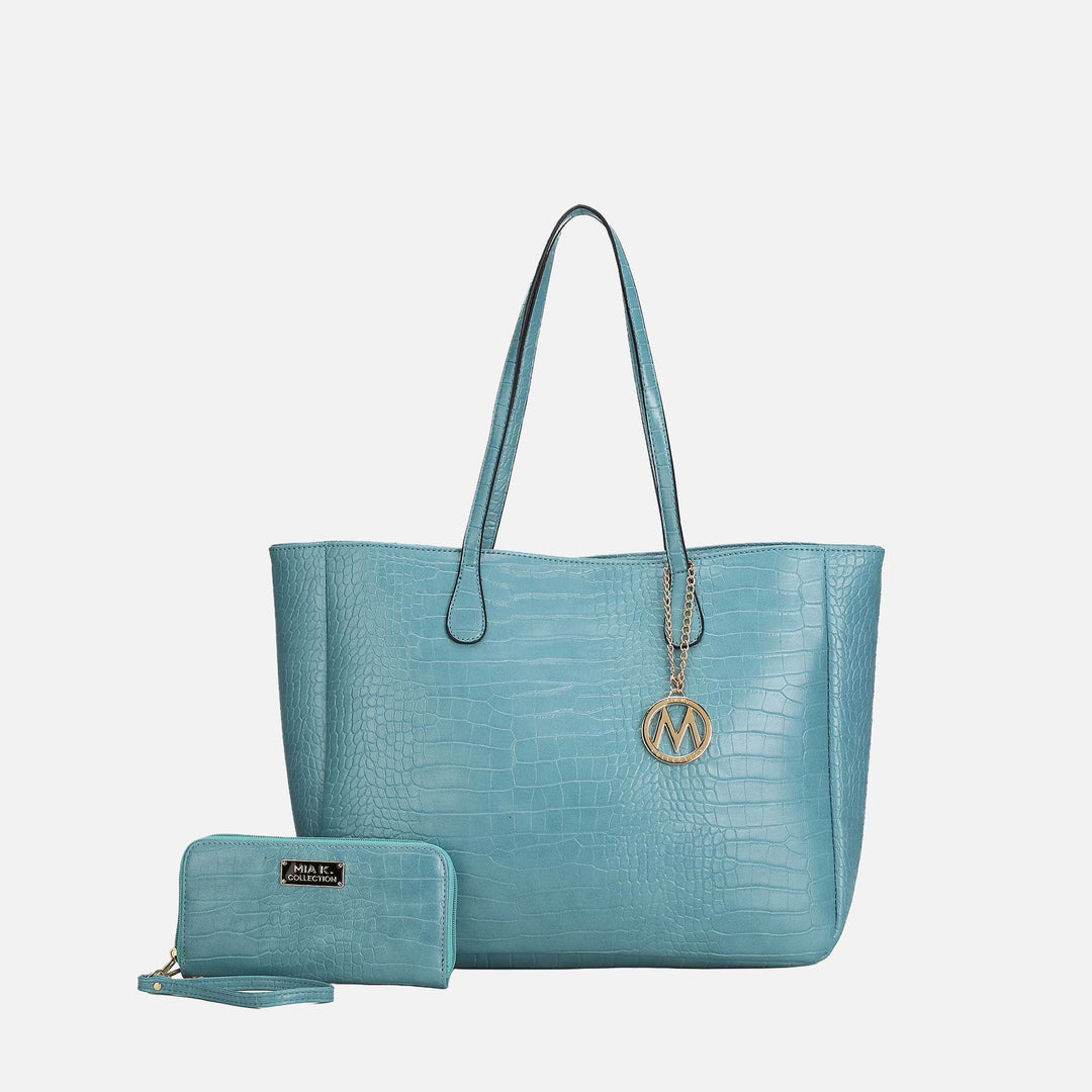 Brown MKF Collection By Mia K Sadie Oversize Tote And Set