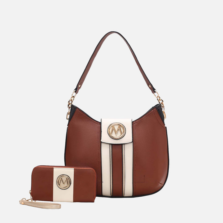 MKF Collection By Mia K Torri Hobo Bag And Set