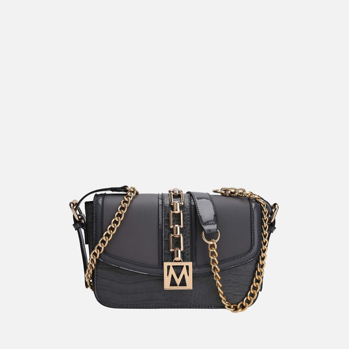 Wine MKF Collection By Mia K Wendalyn Shoulder Handbag