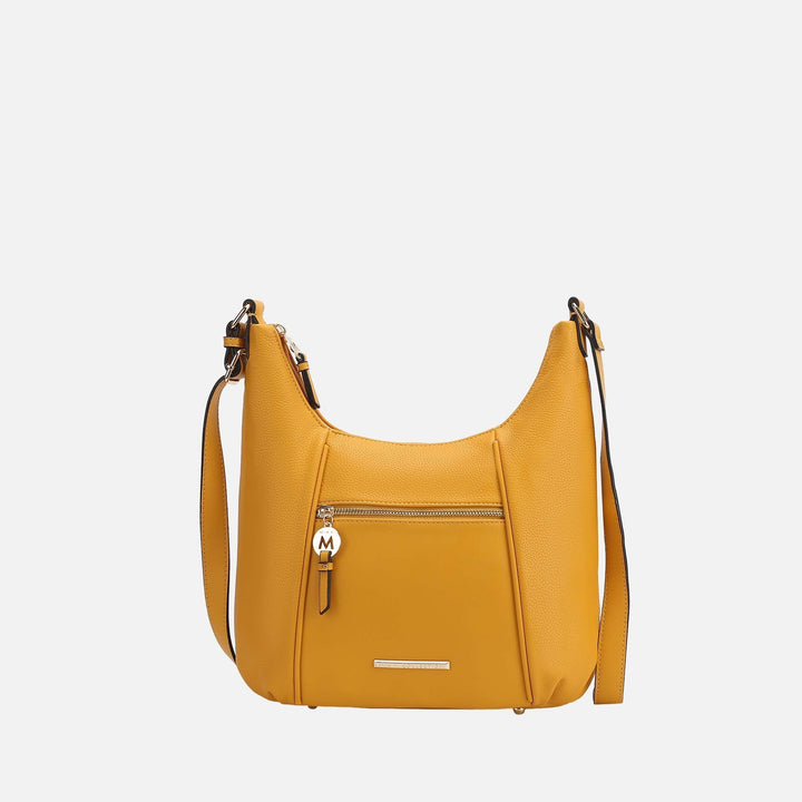 Charcoal Grey MKF Collection By Mia K Lavinia Shoulder Bag 1