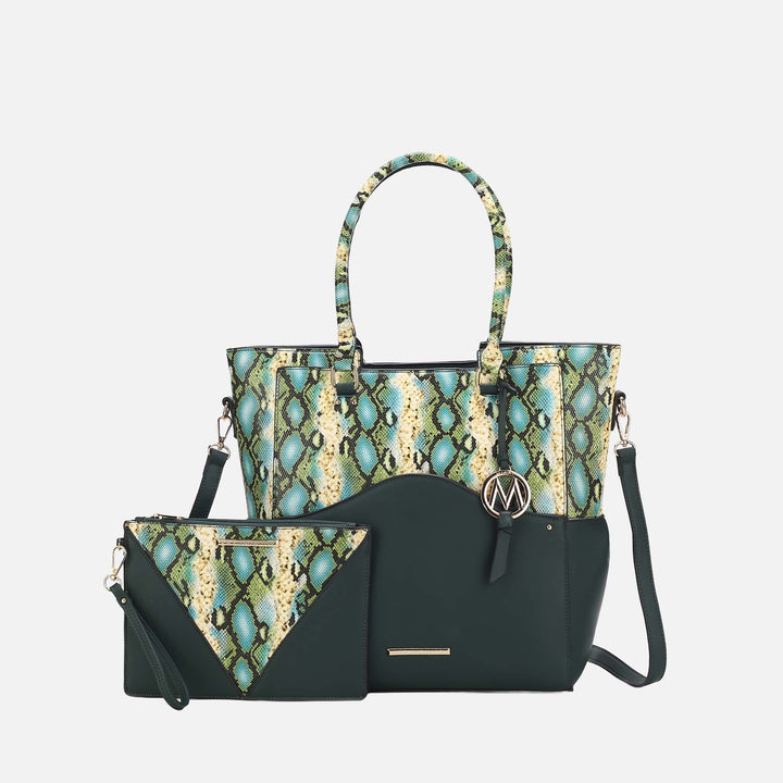 Charcoal Grey MKF Collection By Mia K Iris Tote Bag