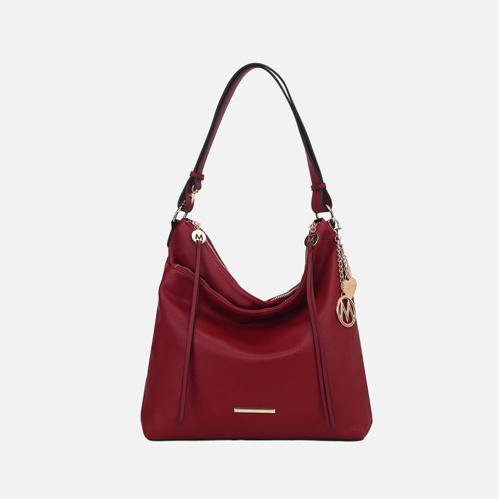Pink MKF Collection By Mia K Elise Hobo Bag
