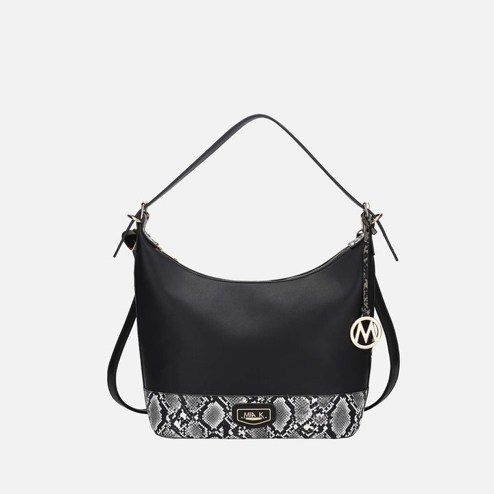 Charcoal Grey MKF Collection By Mia K Diana Shoulder Bag