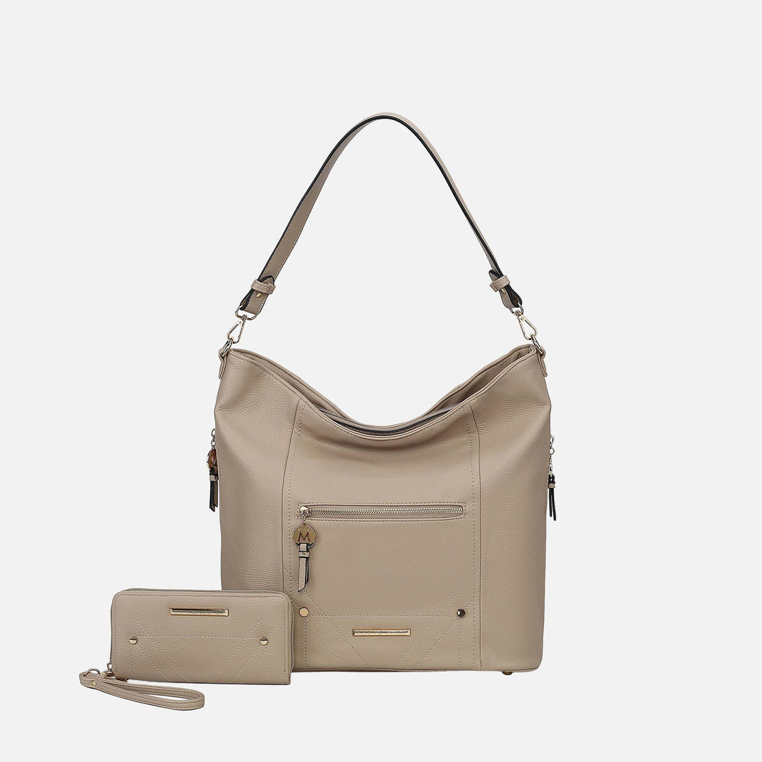 MKF Collection By Mia K Jordina 2 Pcs Shoulder Bag With Matching Wallet
