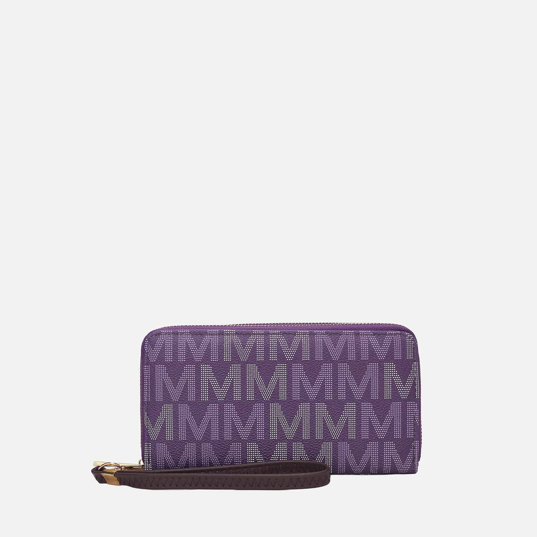 Purple MKF Collection By Mia K Hofstra Signature Wallet