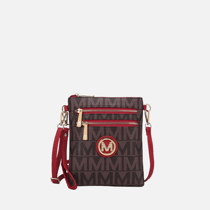 MKF Collection By Mia K Charley Signature Convertible Crossbody Bag