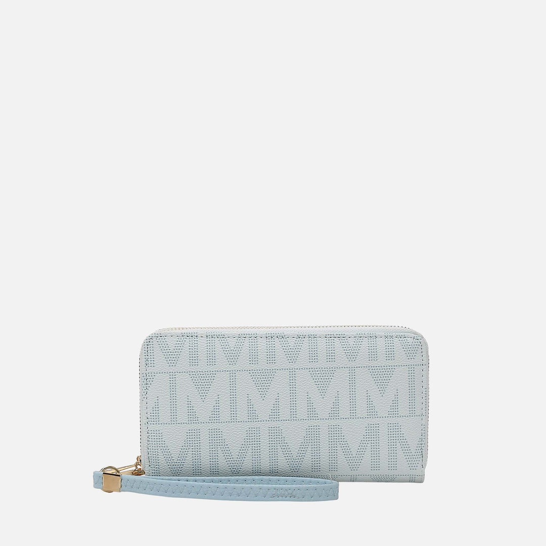 Beige MKF Collection By Mia K Danielle Signature Wallet
