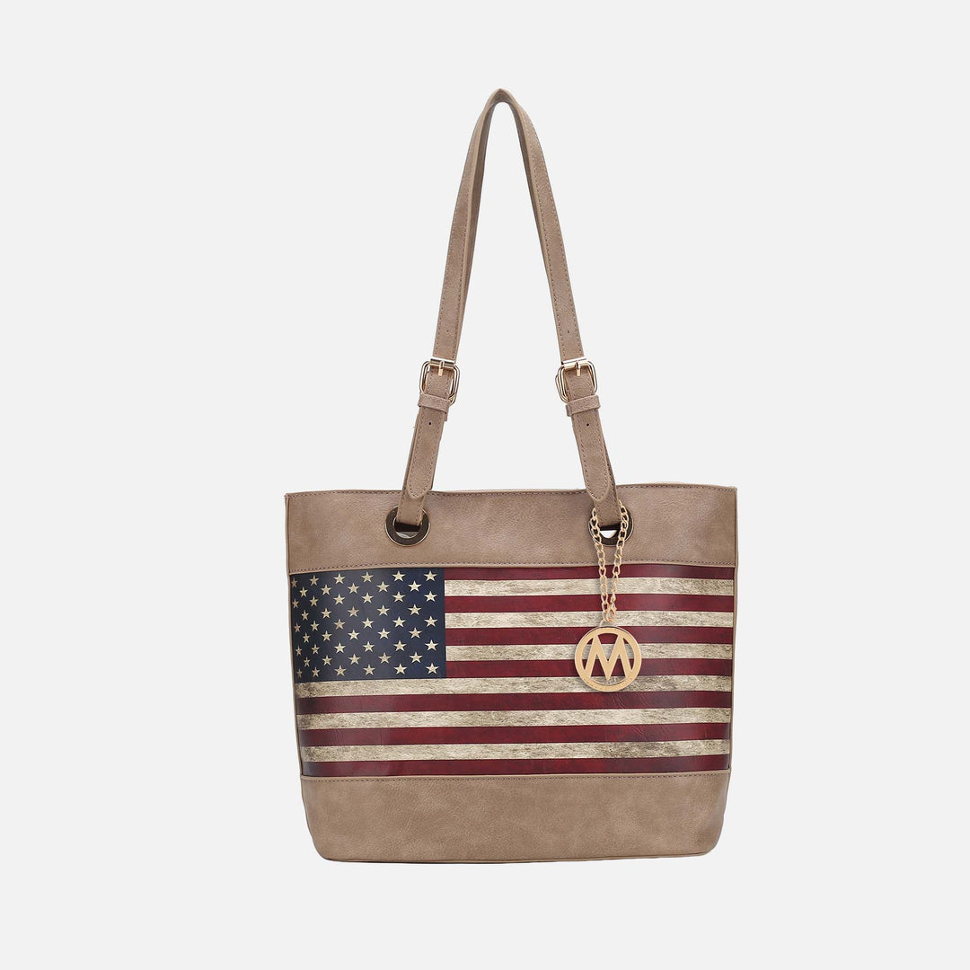 Light Blue MKF Collection By Mia K Vera Tote Bag