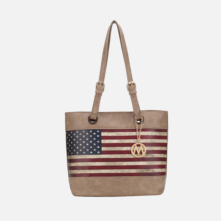Light Blue MKF Collection By Mia K Vera Tote Bag