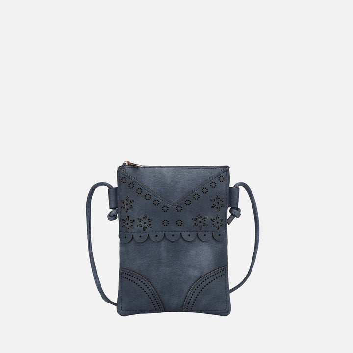 Navy MKF Collection By Mia K Amentia Crossbody Bag