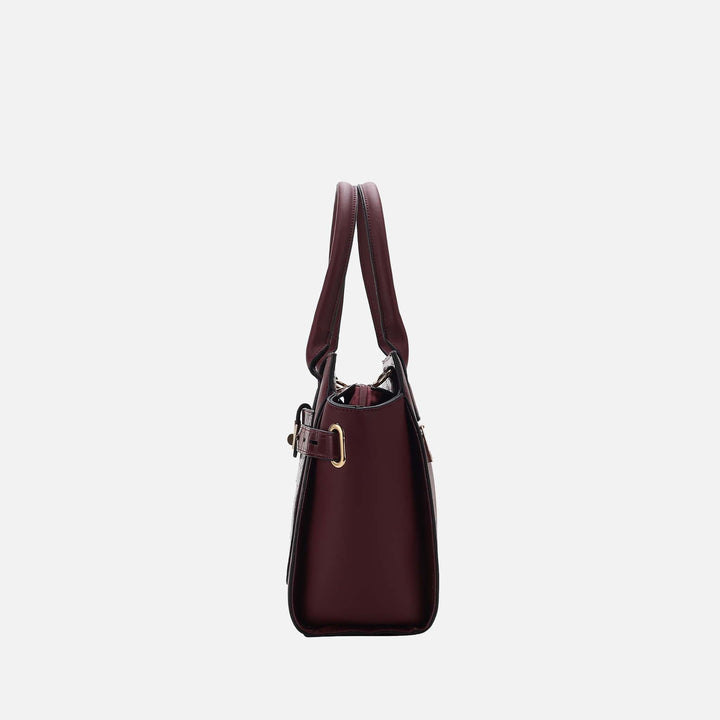 Grey MKF Collection By Mia K Isla Shoulder Bag And Set