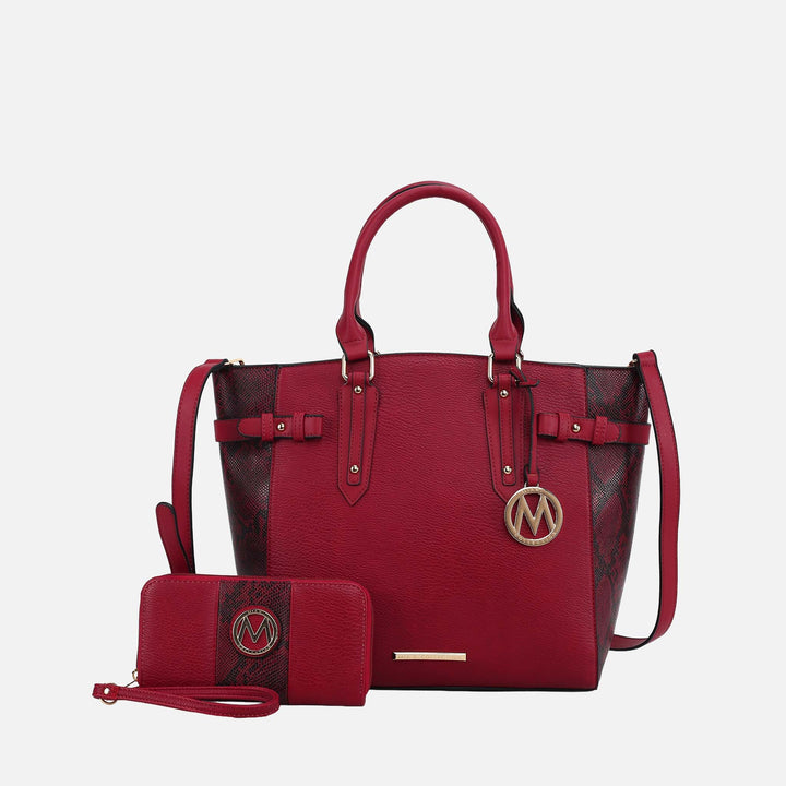 MKF Collection By Mia K Joelle Tote Bag With Wallet