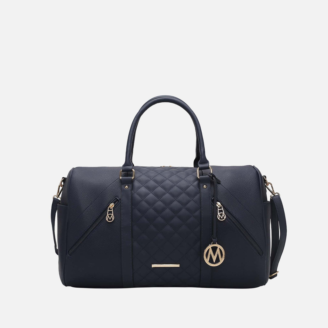 Pink MKF Collection By Mia K Allegra Weekender Bag