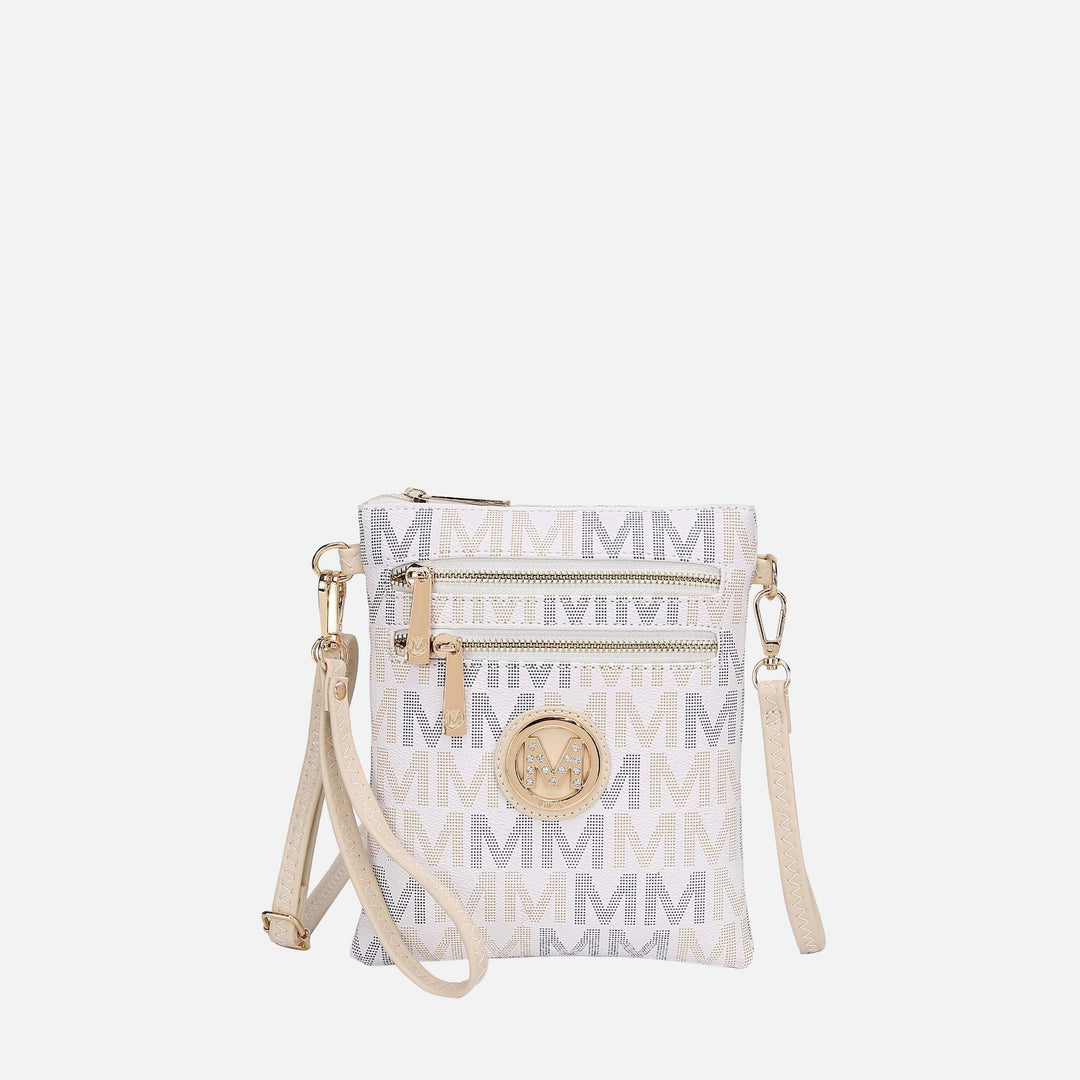 MKF Collection By Mia K Gaia Milan Signature Crossbody Bag