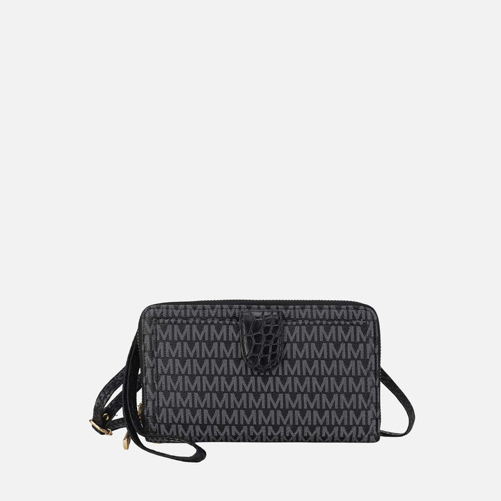 Brown MKF Collection By Mia K Olga Signature Phone Crossbody Bag