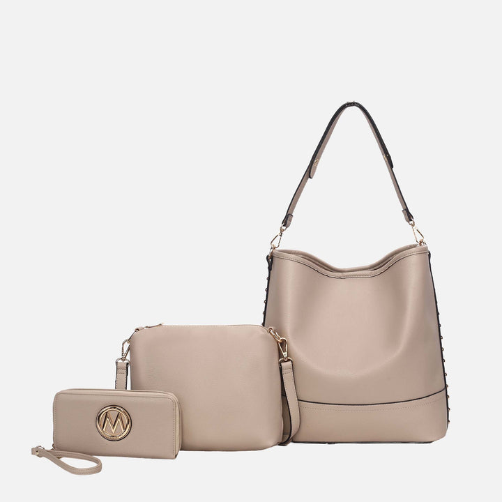 MKF Collection By Mia K Ultimate Shoulder Bag And Set